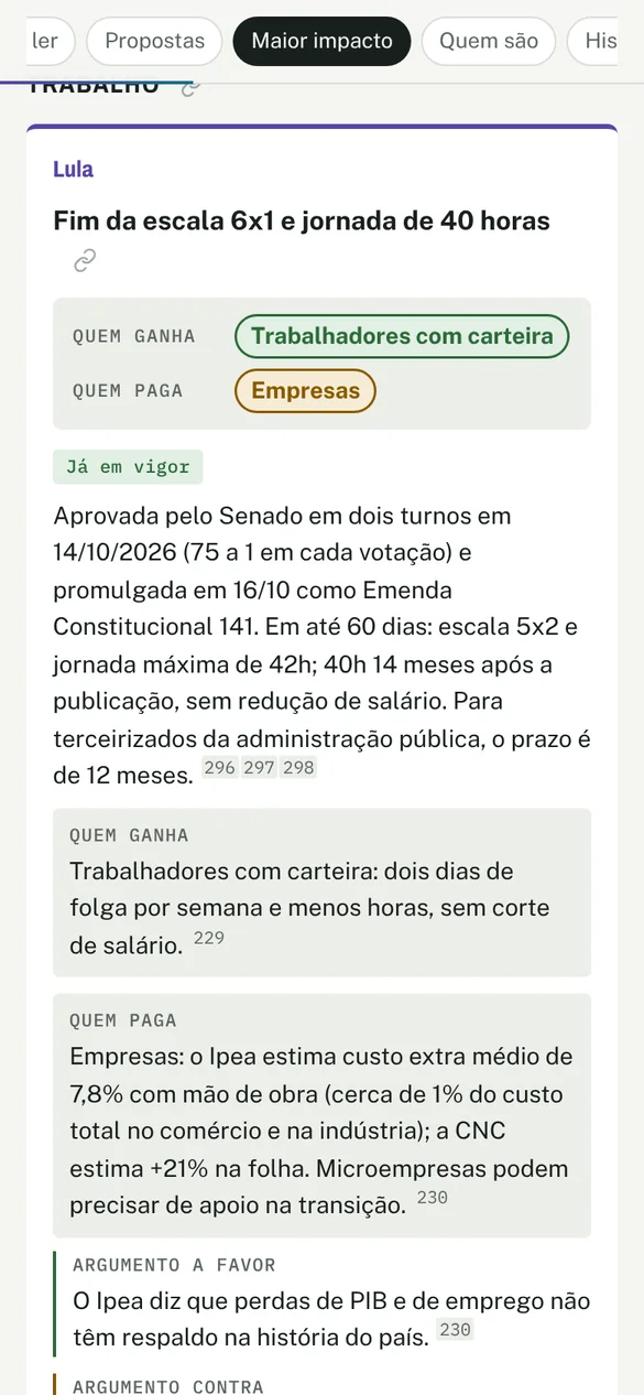 Mobile: high-impact proposal with who gains and who pays